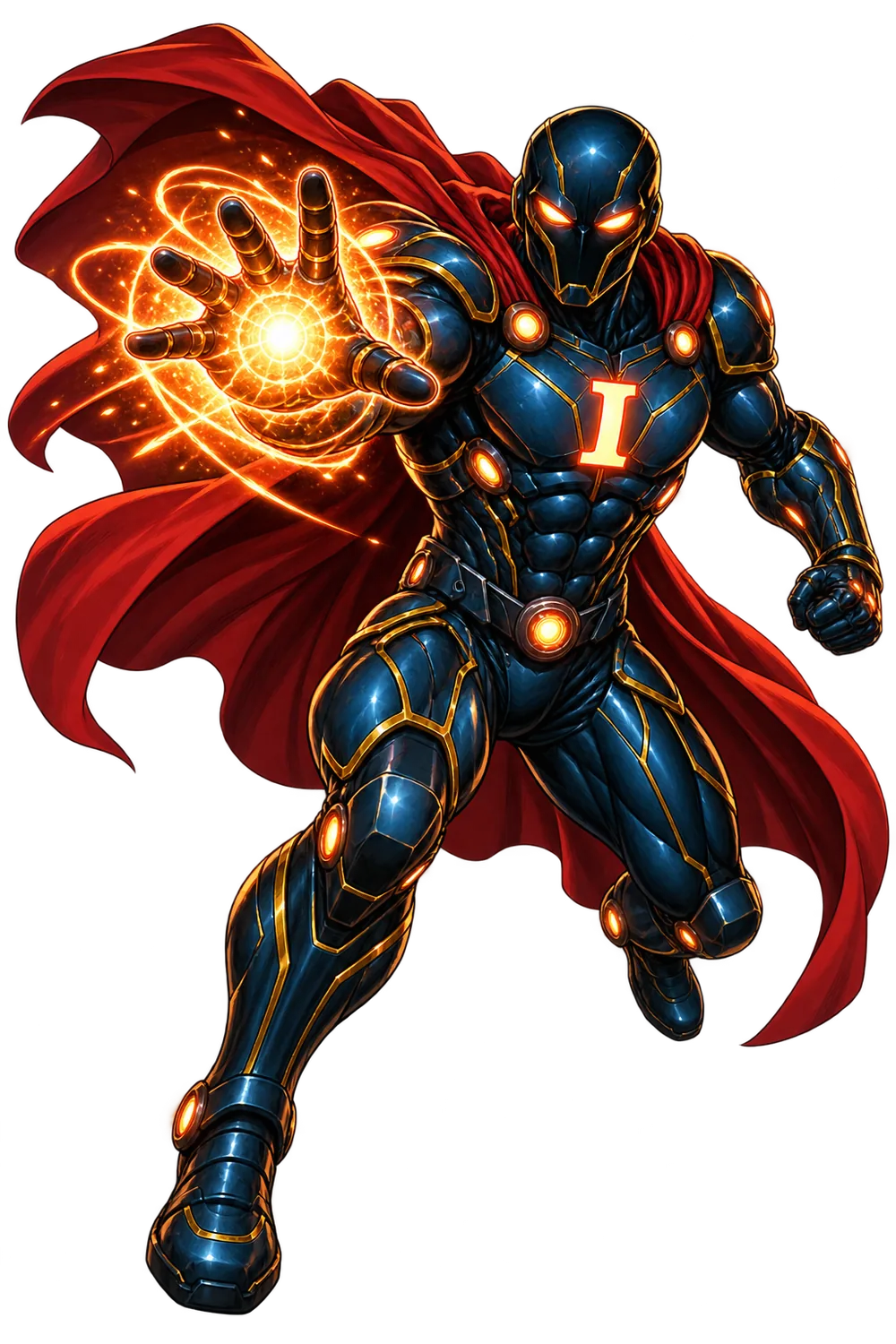 Invincer alternate action pose