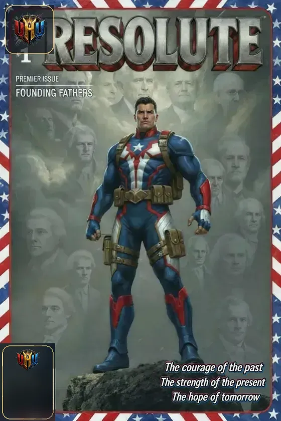 Resolute comic cover