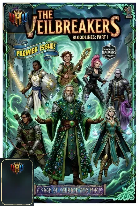 The VeilBreakers comic cover